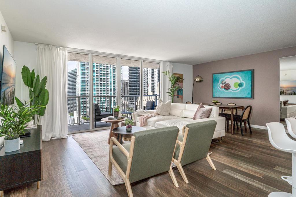 Brickell 2 Bedroom In The Heart Of Appartamento Miami